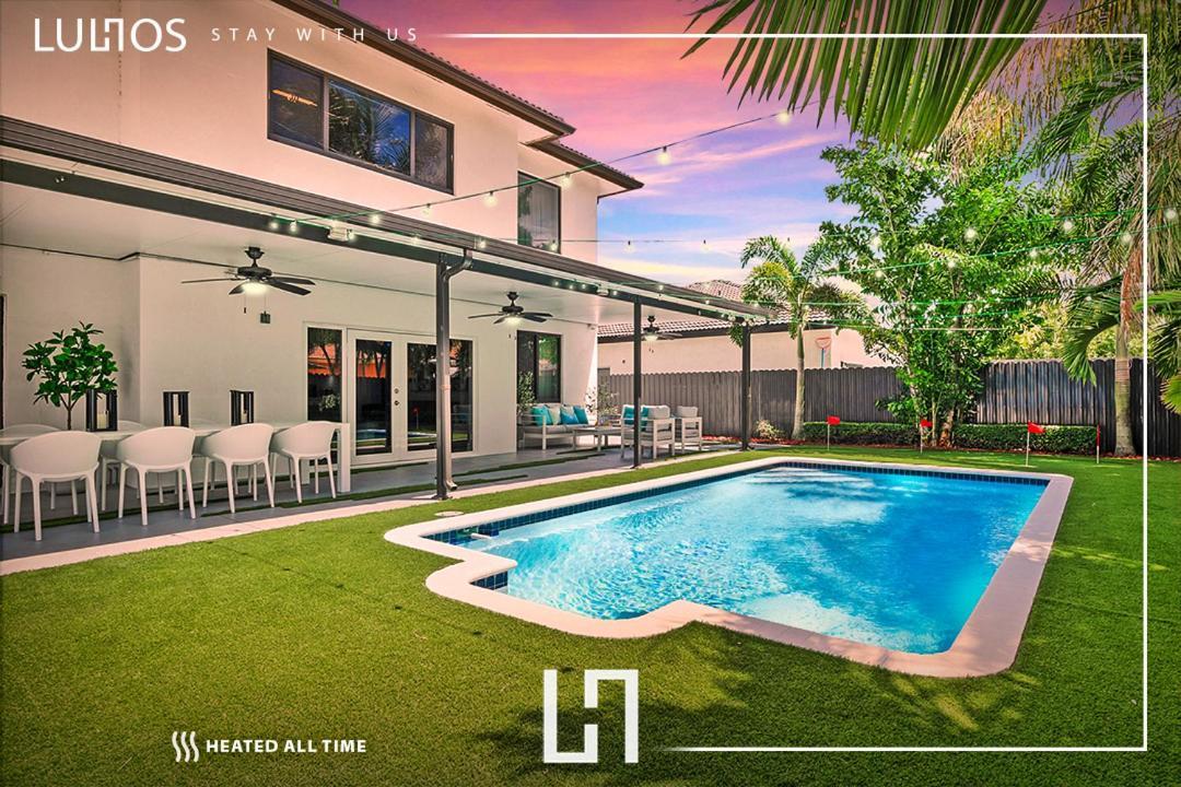 Luxury Beach Oasis - Heated Pool, Game Extravaganza L44 迈阿密 外观 照片